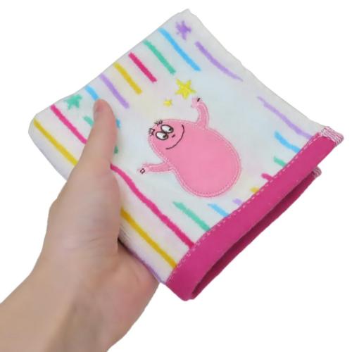 バーバパパ ミニタオル シャーリングハンカチタオル トゥインクルバーバパパ BARBAPAPA キャラクター グッズ メール便可