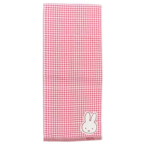 ミッフィー フェイスタオル ジャガードロングタオル ブライトスプリング ディックブルーナ 絵本キャラクター グッズ メール便可