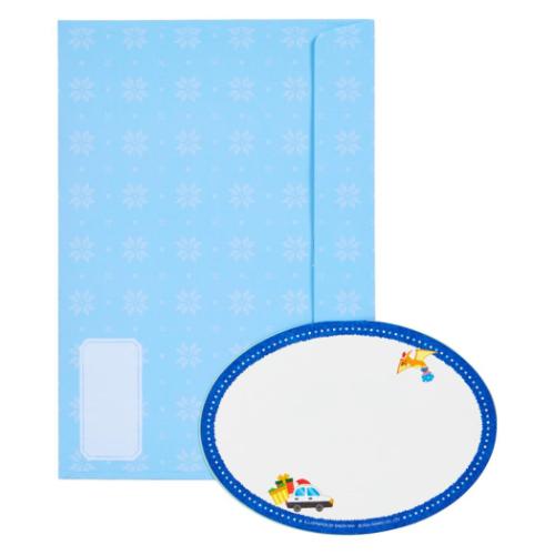 CHRISTMAS グリーティングカード クリスマスカード JX71-4 立体 乗り物と恐竜のツリー ポップアップ グッズ メール便可