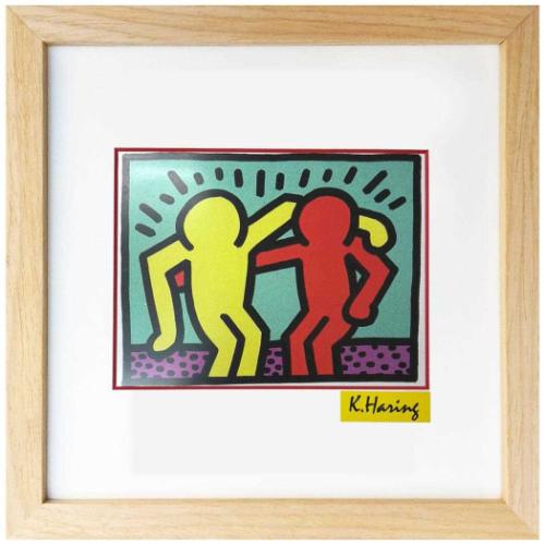 キースヘリング アートフレーム Keith Haring Apocalypse 1988 ギフト インテリア 取寄品