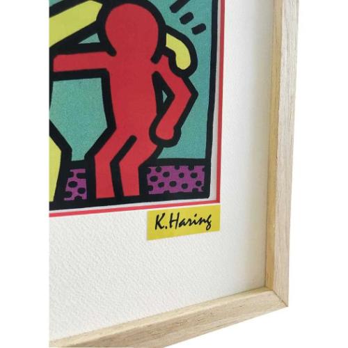 キースヘリング アートフレーム Keith Haring Apocalypse 1988 ギフト インテリア 取寄品