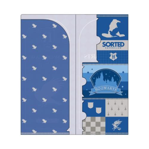 ハリーポッター ミニクリアファイル チケットホルダー レイブンクロー ワーナーブラザース 映画キャラクター グッズ メール便可