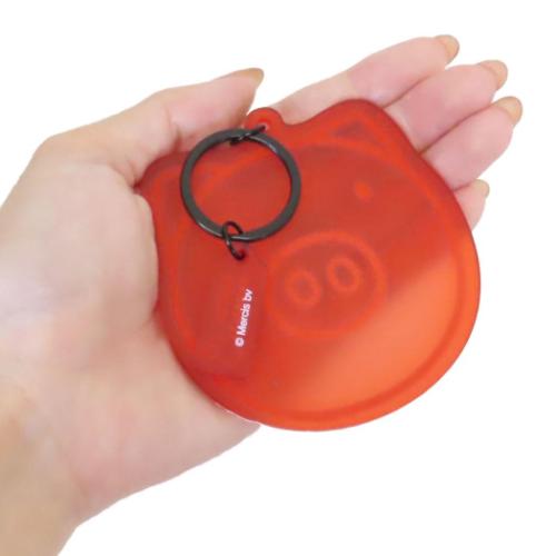 ミッフィー キーリング アクリル染色キーホルダー MIFFY and ANIMALS ぶた ディックブルーナ 絵本キャラクター グッズ メール便可