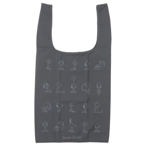 スヌーピー エコバッグ RE-PETマルシェバッグ DGY ピーナッツ キャラクター グッズ メール便可