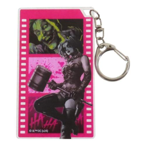 ジョーカー キーリング フィルムキーホルダー ジョーカー＆ハーレイ クイン THE JOKER DCコミック キャラクター グッズ メール便可