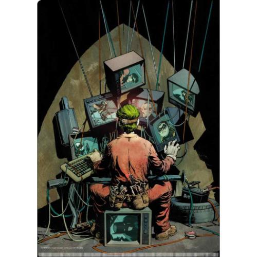 ジョーカー クリアフォルダー A4シングルクリアファイル 3枚セット コミック DCコミック 映画キャラクター グッズ