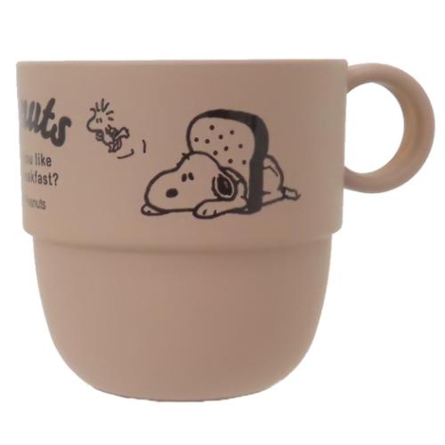 スヌーピー マグカップ スタッキングミニカップ パンとスヌーピー ピーナッツ キャラクター グッズ