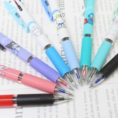 クロミ 黒赤青3色ボールペン ジェットストリーム 0.5 サンリオ キャラクター グッズ メール便可