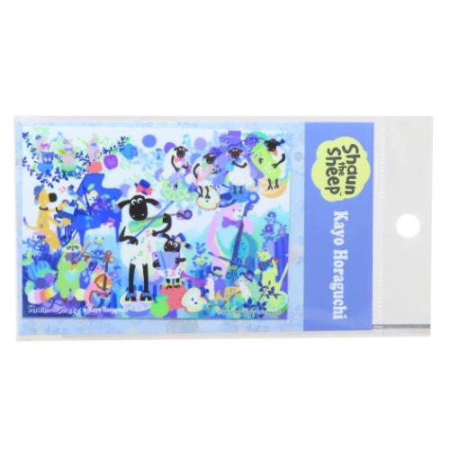 ひつじのショーンxホラグチカヨ ダイカットシール ダイカットステッカー 演奏会 キャラクター グッズ メール便可