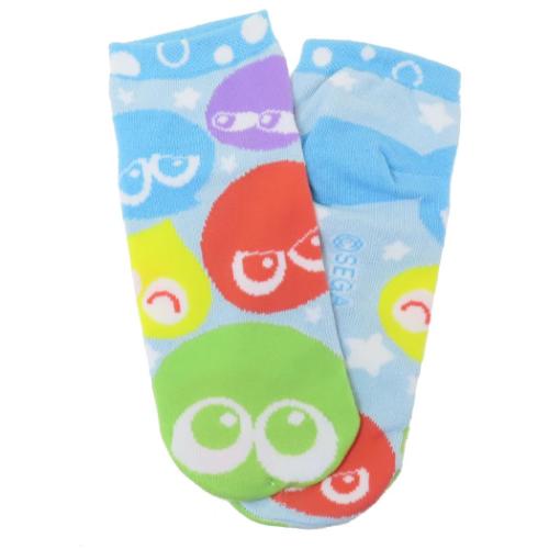 ぷよぷよ 女性用靴下 レディースソックス ゲームキャラクター グッズ メール便可