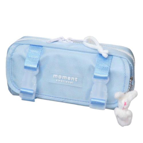 ペンケース バックルフラップペンポーチ モーメントエモーショナル かわいい グッズ