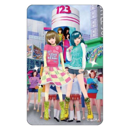 オシャレ魔女ラブandベリー シール まじかる百貨店ステッカー 109 ゲームキャラクター グッズ メール便可