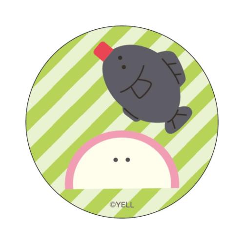 つぶらな瞳の仲間達 カンバッジ まじかる百貨店缶バッジ かまぼこ かわいい グッズ メール便可