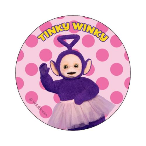 テレタビーズ カンバッジ まじかる百貨店缶バッジ TINKY WINKY キャラクター グッズ メール便可