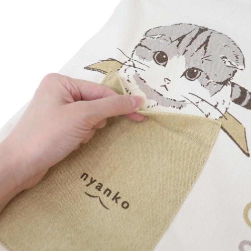 トートバッグ 前ポケットトートバッグ メリア ねこ 手提げかばん グッズ