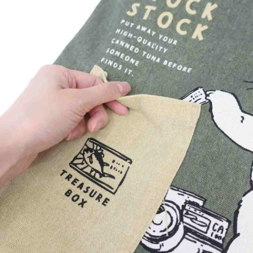 トートバッグ 前ポケットトートバッグ マツネコ ねこ 手提げかばん グッズ