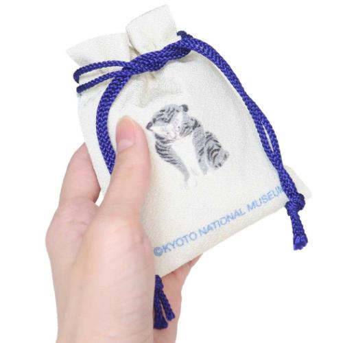 鳥獣戯画Xトラりん ミニ巾着袋 豆巾着 BE キャラクター グッズ メール便可