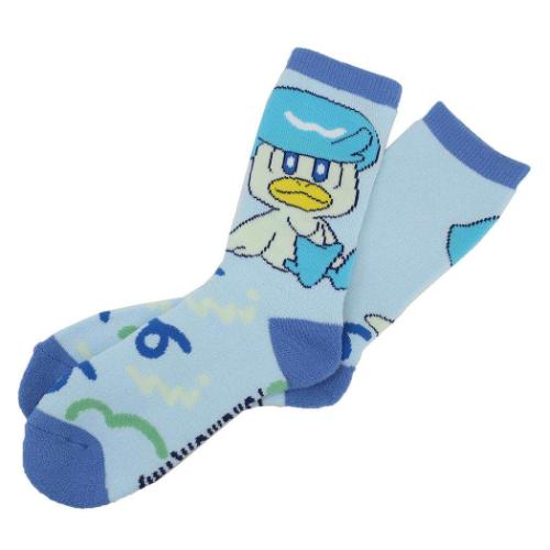 ポケットモンスター 女性用防寒室内靴下 ぽっかぽかルームソックス クワッス ポップ ポケモン キャラクター グッズ