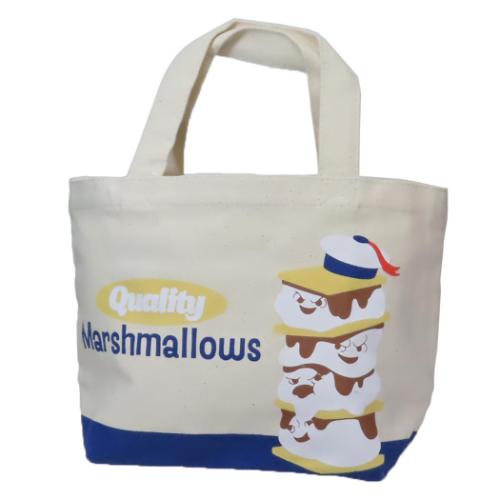 ゴーストバスターズ ランチバッグ マチ付バッグ マシュマロマン サンド キャラクター グッズ メール便可