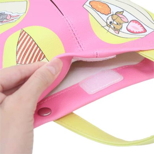 トムとジェリー ティッシュカバー 合皮ティッシュボックスケース スイーツ ワーナーブラザース キャラクター グッズ