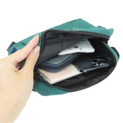 MLB ボディバッグ ウエストバッグ アスレチックス GREEN コンパクト シンプル グッズ メール便可