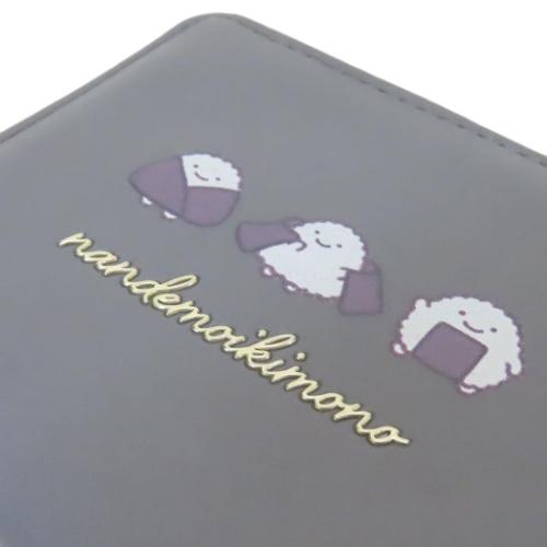 なんでもいきもの 二つ折り財布 折りたたみ財布 のりおにぎり キャラクター グッズ