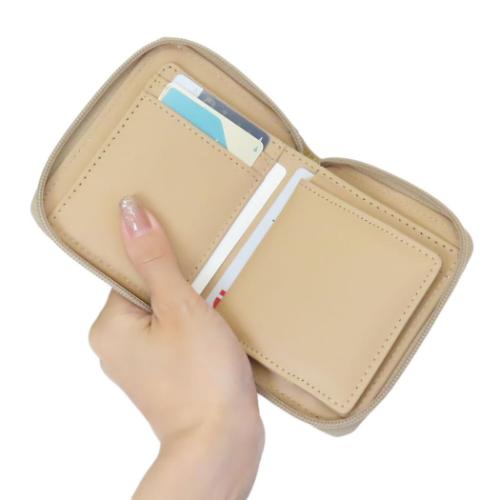 なんでもいきもの 二つ折り財布 折りたたみ財布 だめきつね キャラクター グッズ