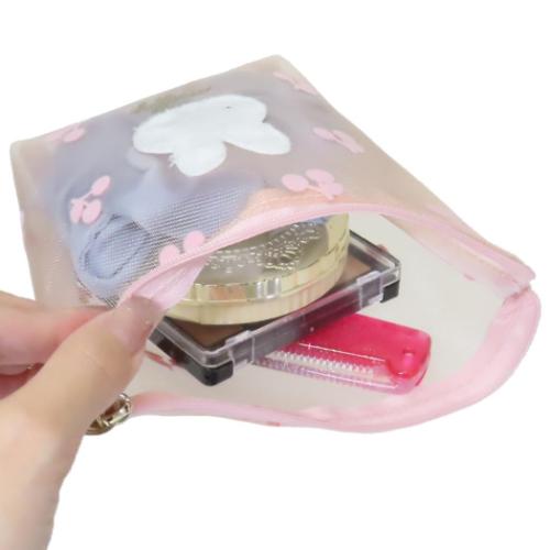 ミッフィー ミニポーチ メッシュ舟形ポーチ チェリーフルールシリーズ PK ディックブルーナ 絵本キャラクター グッズ