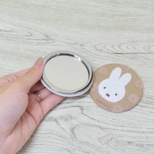 ミッフィー 手鏡 ミラー チェリーフルールシリーズ ディックブルーナ 絵本キャラクター グッズ メール便可