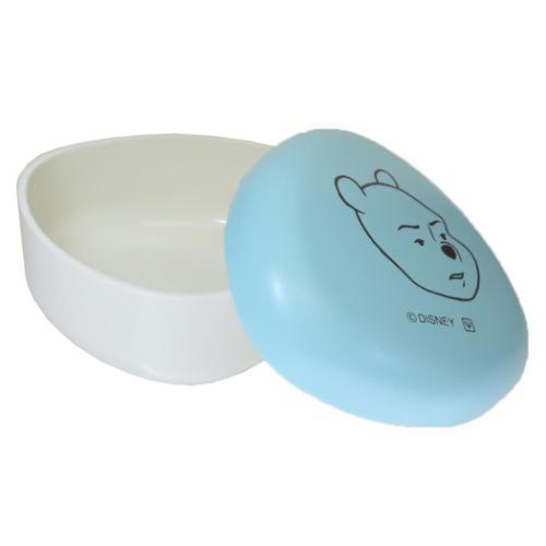 くまのプーさん お弁当箱 漆器おにぎりケース Funny Faces 青 ディズニー キャラクター グッズ