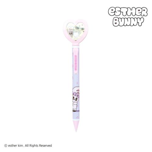 エスターバニー シャープペン ハートロケットシャープペン LAVENDER BUNNY キャラクター グッズ メール便可