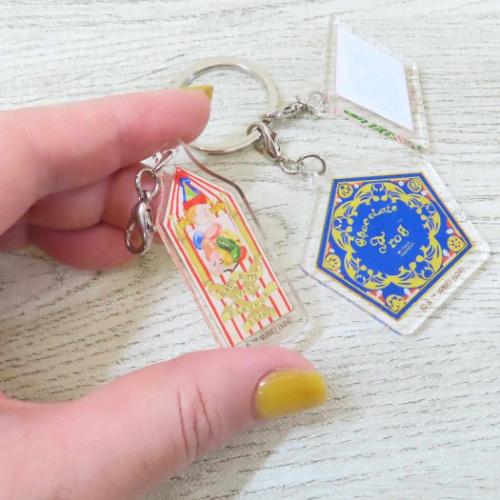 ハリーポッター キーリング 3連アクキー ハニーデュークス ワーナーブラザース 映画キャラクター グッズ メール便可