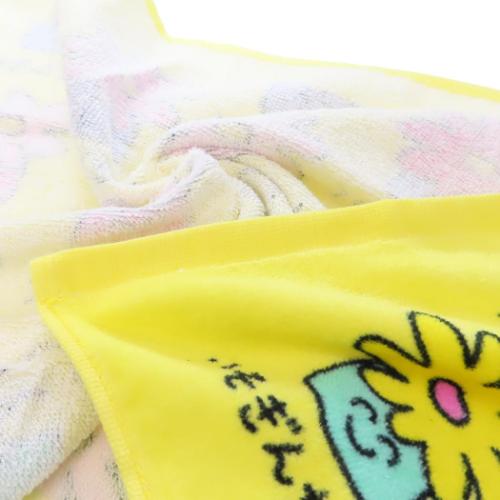 おえかきさん フェイスタオル TOWEL ロングタオル いそぎんちゃくさん 面白雑貨 グッズ メール便可