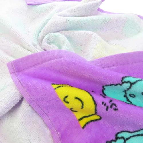 おえかきさん フェイスタオル TOWEL ロングタオル ぶっださん 面白雑貨 グッズ メール便可