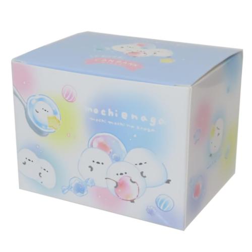 貯金箱 カギ付き缶バンク もちえなが かわいい グッズ