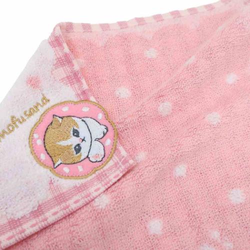 モフサンド ミニタオル ジャガードハンカチタオル ごろんとドーナツ mofusand キャラクター グッズ メール便可