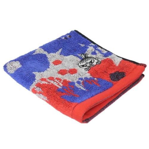 ムーミン ハンドタオル ジャガードウォッシュタオル オーガニックコットン クッキア 北欧 キャラクター グッズ メール便可