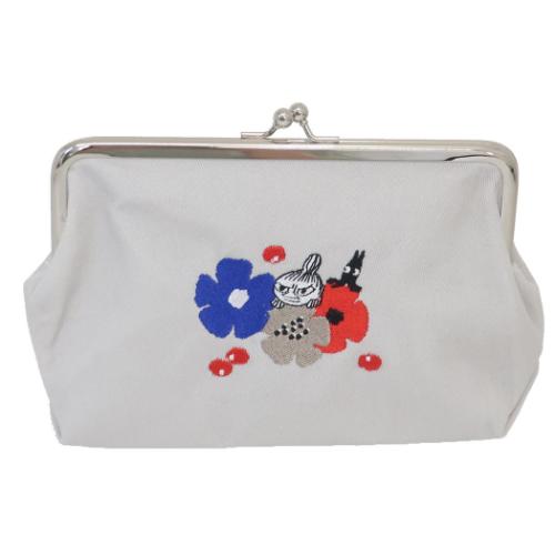 ムーミン コスメポーチ 口金ポーチ 中 クッキア 北欧 キャラクター グッズ メール便可