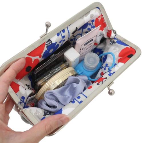 ムーミン コスメポーチ 口金ポーチ 中 クッキア 北欧 キャラクター グッズ メール便可