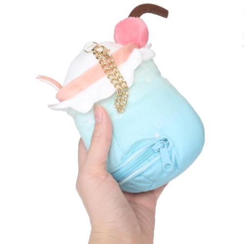 タキシードサム ミニポーチ ダイカットポーチ ソーダ サンリオ キャラクター グッズ