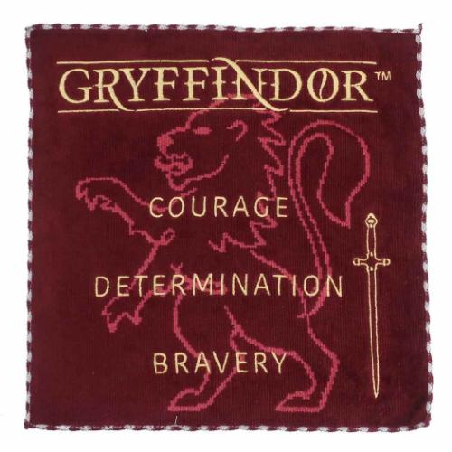 ハリーポッター ミニタオル ジャガードハンカチタオル グリフィンドールスピリット ワーナーブラザース メール便可