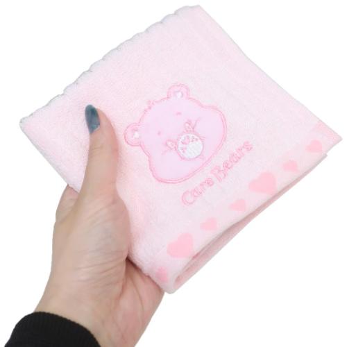ケアベア ミニタオル ジャガードハンカチタオル チアベア CareBears キャラクター グッズ メール便可