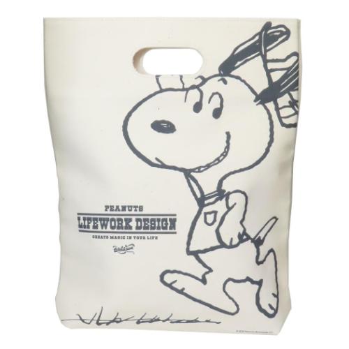 スヌーピー トートバッグ ウイズミートートバッグ Tシャツ ピーナッツ キャラクター グッズ メール便可