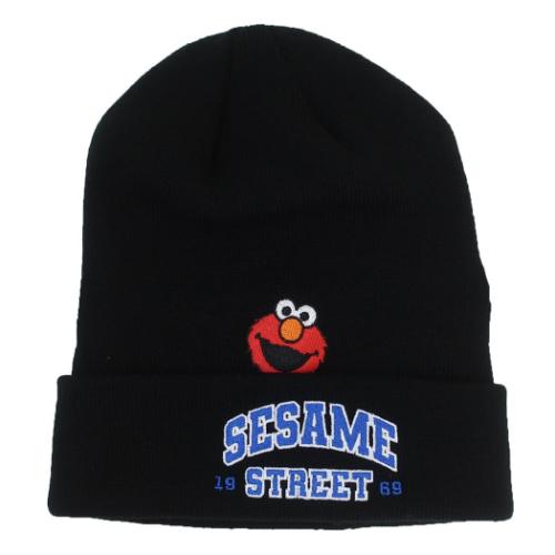 セサミストリート 帽子 ニットキャップ エルモ キャラクター グッズ メール便可