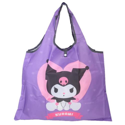 クロミ エコバッグ 折りたたみ ショッピングバッグ ハート サンリオ キャラクター グッズ メール便可