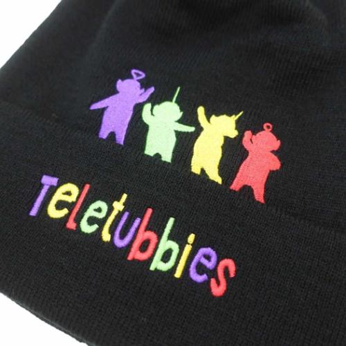 テレタビーズ 帽子 ニットキャップ キャラクター グッズ メール便可