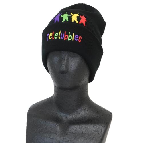 テレタビーズ 帽子 ニットキャップ キャラクター グッズ メール便可