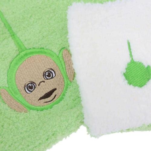 テレタビーズ もこもこソックス もこもこ靴下in巾着 ディプシー フェイス キャラクター グッズ