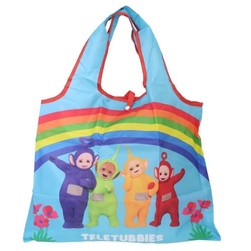 テレタビーズ エコバッグ 折りたたみ ショッピングバッグ 虹 キャラクター グッズ メール便可