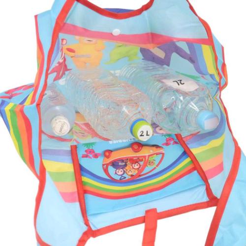 テレタビーズ エコバッグ 折りたたみ ショッピングバッグ 虹 キャラクター グッズ メール便可